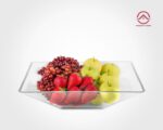 میوه خوری شیشه ای مربع لیمون
