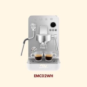 اسپرسوساز سفید اسمگ مدل EMC02WH