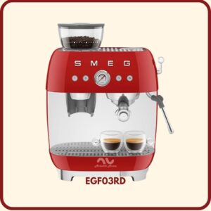 اسپرسو ساز با آسیاب اسمگ قرمز EGF03