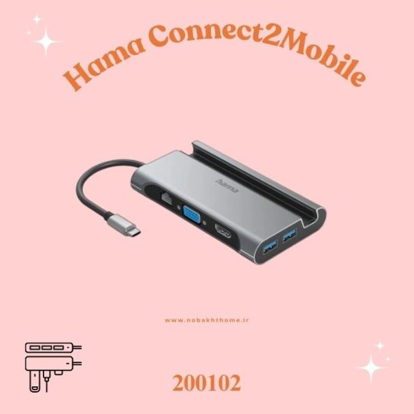 هاب هفت پورت USB-C هاما-۰۳
