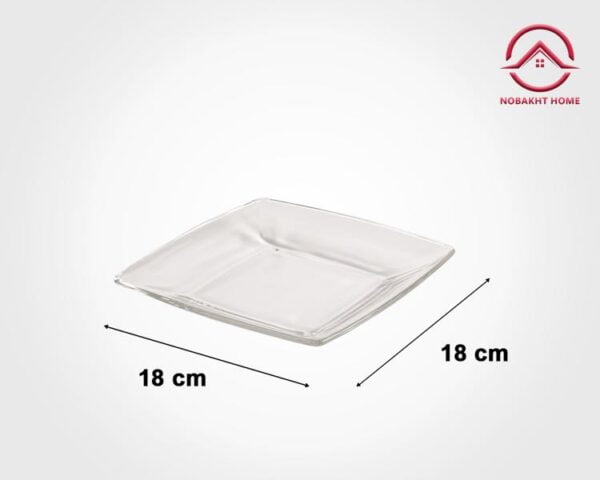 پیش دستی بلور لیمون